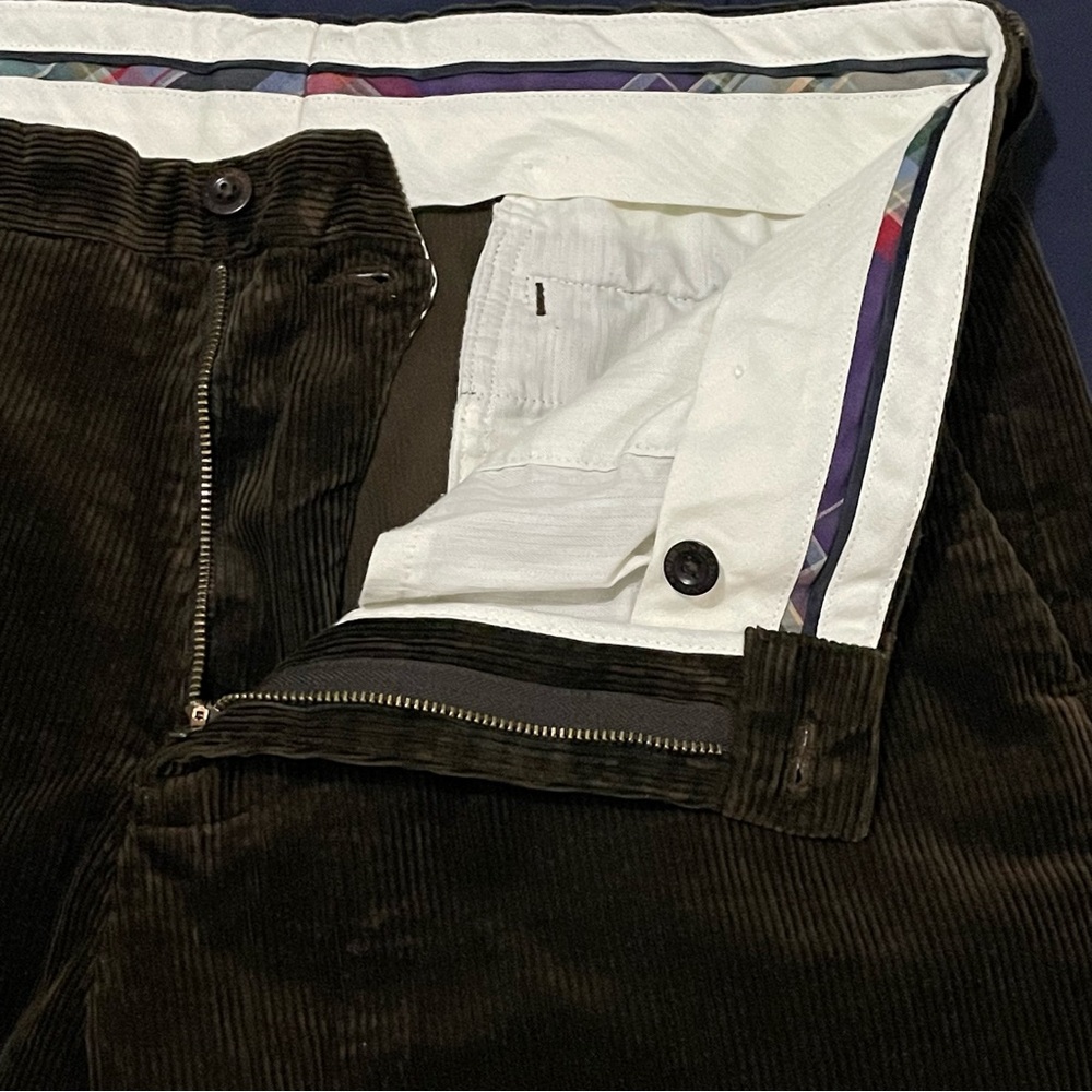 Polo Ralph Lauren Men’s Preston 36x32 (35x31) Corduroy Pants Brown Preppy - Picture 6 of 16